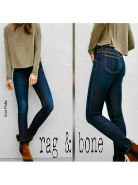 RAG & BONE Skinny Jeans Woodford Wash W1502K520 (26)